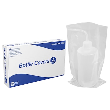 Dynarex 2165 Dental Bottle Cover for Tattoo and Dental Use, 6" X 10", Pack of 500