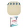 Dynarex DynaDerm Hydrocolloid Dressings, Sterile Moist Bandages Used for All Kinds of Wounds, 4" x 4", X-Thin &amp; Latex-Free, Peel-Down Patches - 1 Box of 10 Dressings