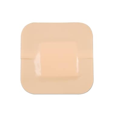 Dynarex Dynalevin Waterproof Adhesive Bordered Foam, 10 Count/4 x 4 Inch