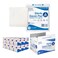 Dynarex Sterile Gauze Pads - Absorbent Cotton Fabric with Folded Edges - Soft, Durable, Individually Wrapped Dressing - 3x3", 12-Ply - 100 Pads Per Box, Case of 24 Boxes
