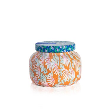 Capri Blue Pattern Play Signature Jar Candle - Tropical Scented Long Lasting Soy Wax Blend - Decorative Candles for Home Decor - Havana Vanilla (19 oz)