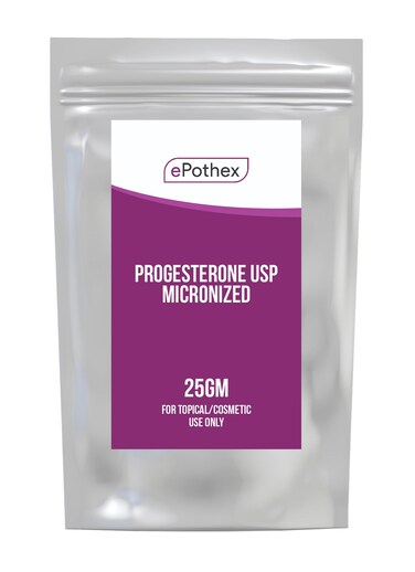 Progesterone Powder USP, Bioidentical Micronized Powder, Topical and Cosmetic, 25 Grams (25 Gram)