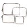 4 Pcs Clear Makeup Bags with Zipper, Makeup Cosmetic Bag for Women Men, Makeup Bag for Travel, Bathroom