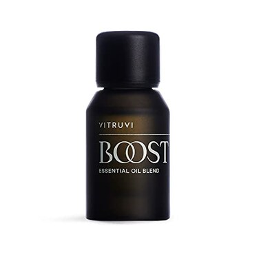 Vitruvi Boost, Fresh Essential Oil Blend, 100% Pure Juniper, Lime, Grapefruit and Bergamot oil (0.5 fl.oz)