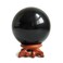 Mina Heal Obsidian Crystal Ball 100 mm /4 inch Dia for Fengshui Ball, Meditation, Crystal Healing, Divination Sphere, Home Decoration, 100% Natural and Genuine (100 mm)