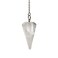 Polar Jade Pendulum Crystal for Dowsing, Divination and Healing - Crystal Pendulum with Chain, Perfect for Energy Balancing and Chakra Healing