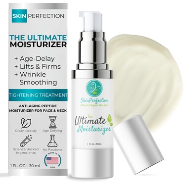 Skin Perfection Neck Firming Cream the Ultimate Anti-aging Night Face Moisturizer 10 Peptides Triple Treatment Argireline Pepha Tight Syn Ake Collagen Progeline Matrixyl Juveleven Uplevity