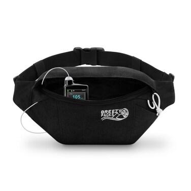Insulin Cooler Travel Case   EpiPen Carry case   Insulin Travel Case TSA-Approved   Self-Recharge, No Electricity or Refrigeration Keep medicine at room temp.   Breezy Belt (Black)