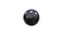 Jet Black Tourmaline 45-50 mm Ball Sphere Gemstone Hand Carved Crystal Altar Healing Devotional Focus Spiritual Chakra Booklet Image is JUST A Reference