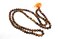 Jet Tiger Eye 108 Beads Knotted Mala 8 mm Prayer Japa Necklace Gemstone Reiki Healing Crystal Semiprecious Strand Tassel Tibetan Buddhist Wealth Abundance