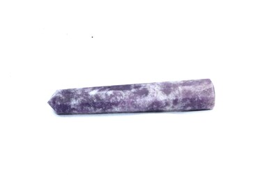 Jet Lepidolite Obelisk 3 inch Approx. Jumbo A+ Top Energized Cleansed Charged Agate Authentic Gemstone Genuine Crystal