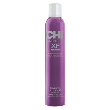 CHI Magnified Volume XF Finishing Hair Spray, Boosts Volume &amp; Body For Maximum Fullness, Builds Resilience &amp; Strength &amp; Adds Shine, Extra Firm, 12 Oz