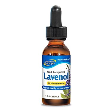 North American Herb &amp; Spice Lavenol - 1 fl. oz. - Wild Lavender Oil - Supports Healthy Nervous System, Nourishes Skin &amp; Hair - Non-GMO - 430 Servings