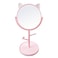 Desk Mirror in Cute Cat Ears Shape-Kawaii &amp;Vanity Mirror for You in Bathroom or Bedroom- Pink