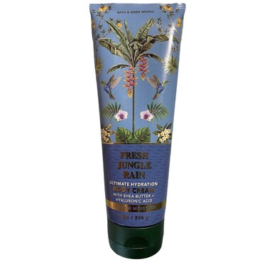Bath &amp; Body Works Fresh Jungle Rain Ultimate Hydration Body Cream 8oz/226g