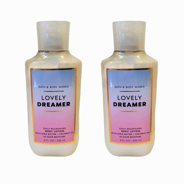 Bath &amp; Body Works Daily Nourishing Body Lotion, Set of 2, 8oz Each (Lovely Dreamer)