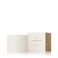 Thymes Frasier Fir Candle - Gilded Collection - Wood Grain Ceramic Design with 24-Karate Gold Rim - Mountain Fresh Fragrance - Elegant Winter Candle Scents - Gifts for Women &amp; Men (Petite, 6 oz)