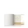 Thymes Frasier Fir Candle - Gilded Collection - Wood Grain Ceramic Design with 24-Karate Gold Rim - Mountain Fresh Fragrance - Elegant Winter Candle Scents - Gifts for Women &amp; Men (Medium, 11 oz)