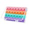 XL Monthly Pill Organizer 1 Time a Day with Dust-Proof Case, Extra Large 4 Weeks Pill Box Once a Day, 28 Days Pill Container 1 Per Day, Weekly Vitamin Case, Daily Medicine Organizer