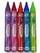 Crayola Crayon Kids Body Wash Pen Tubes Fun Colored and Scented Set of 5