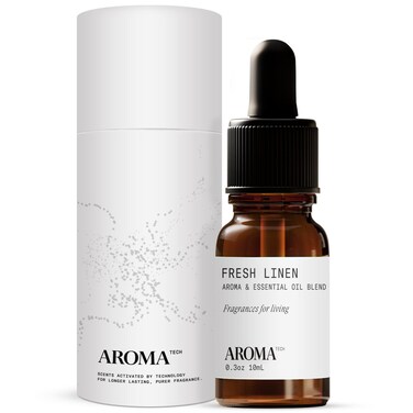 Aromatech Fresh Linen Aroma Essential Oil Blend: Hotel Inspired Aromatherapy with for Ultrasonic Diffusers &amp; Nebulizers - 0.3 fl oz, 10 mL