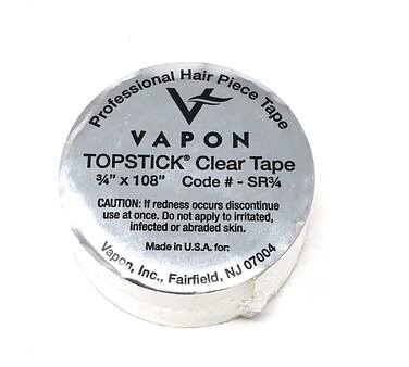 Topstick Clear Double Sided Medical Grade Adhesive Tape Roll 3/4" x 108