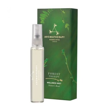 Aromatherapy Associates Forest Therapy Wellness Mist. Body and Linen Spray to Ground and Restore. Made with Pink Pepper, Mediterranean Cypress and Ho Wood Essential Oils (0.34 fl oz)