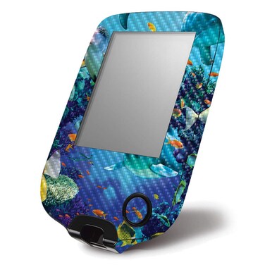 MightySkins Carbon Fiber Skin for Abbott Freestyle Libre 1 &amp; 2 - Ocean Friends   Protective, Durable Textured Carbon Fiber Finish   Easy to Apply, Remove, and Change Styles   Made in The USA