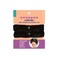 Adjustable Afro Puff Jumbo Scrunchies (2-pack)   No Slip, No Damage Scrunchies Designed for Thick, Curly, and Natural Black Hair (Black Velvet)