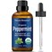 Organic Peppermint Essential Oil 30 ml - Pure Natural Mint Oil for Aromatherapy, Diffusers, Hair &amp; Skin Care - Undiluted Menthol - Nexon Botanics