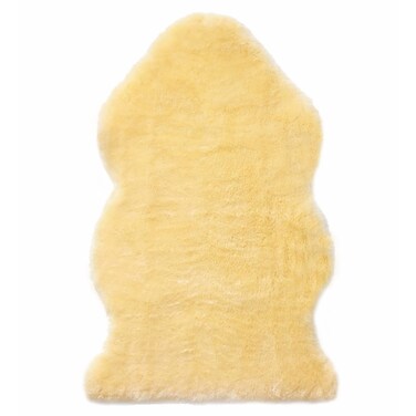 Sheepskin Ranch Sofsheep Genuine Medical Sheepskin for Bed Sores and Skin Irritation   Hospital Bed Mattress Topper   for Pain Relief and Discomfort, Wool Seat Pad, Natural, Single (36 in x 24)