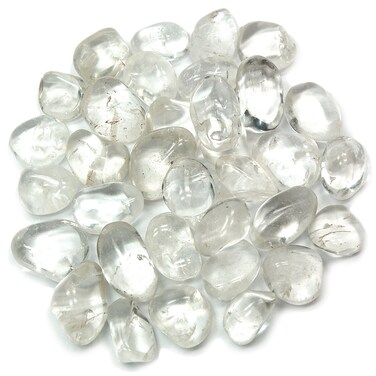 Pachamama Essentials Clear Quartz Tumbled Grade A - Healing Crystal (5)