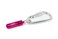 GBM Med Secure Pill Keychain with Locking Carabiner (Pink)