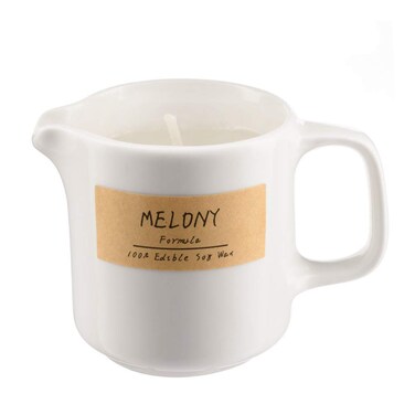 MELONY Soy Massage Oil Candle   Horeysuckle Galbanum   2.82 OZ / 80G   Perfect Intensive Skin Treatment Candle   Nourishing with Almond Oil, Shea Butter &amp; Cocoa Butter   Massage &amp; Moisturise