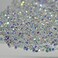 Minejin Nail Art Mini Rhinestones Micro Crystals Sharp Bead Phone Mini Gems DIY Art Decoration Need Glue 1400Pcs (AB Color)