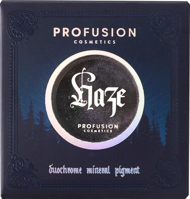 Profusion Cosmetics Dragon Duochrome Mineral Pigment Shadow, Dragon Beauty Fantasy Palette Intense Color Shifting with Long Lasting Mineral Eye Sparkle Eye Shadow (OMEN)