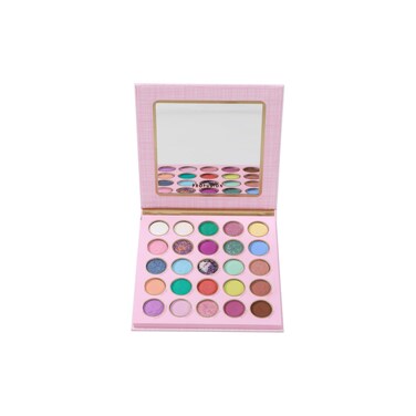 Profusion Cosmetics Empowered Butterfly 25-Shade Eye Shadow Palette, Pigmented Matte and Shimmer Shades, Blendable and Buildable Powder with Rich Colors, Long Lasting Bold Eye Looks