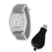 Reliefband Sport Anti-Nausea Wristband for Motion Sickness, Morning Sickness, Travel &amp; Vomiting Relief - IPX7 Waterproof, FDA Cleared Drug-Free, Fast-Acting, Nausea Relief Band (Grey + USB Charger)