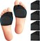 Metatarsal Pads Women Sleeves Anti-Slip Inserts with Gel (4-Pack) Ball of Foot Cushions for Women &amp; Men Pain Relief Soft Padding - Sesamoiditis Pads, Metatarsalgia Insoles, Metatarsal Foot Pad