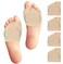 Metatarsal Pads Women Sleeves Anti-Slip Inserts with Gel (4-Pack) Ball of Foot Cushions for Women &amp; Men Pain Relief Soft Padding - Sesamoiditis Pads, Metatarsalgia Insole, FSA and HSA Eligible (Nude)