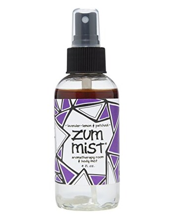 Indigo Wild Zum Mist Aromatherapy Spray, Lavender-Lemon and Patchouli, 4 Fluid Ounce