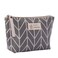 Portable Large Capacity Print Cosmetic Bag Travel Makeup Bag Toiletry Bags 8.3 x 5.1inch - Grey