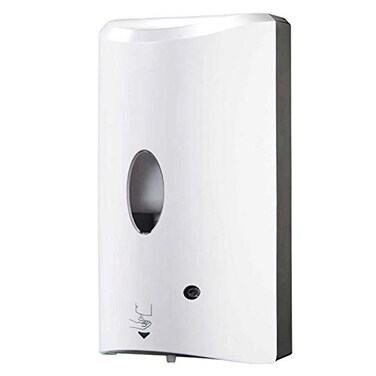 Copernicus Automatic Hand Sanitizer Dispenser, Battery-Operated Gel Sanitizer and Liquid Soap Dispenser, White