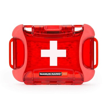 Nanuk Small 310 Nano First Aid Case, Red, (310-FSA9)