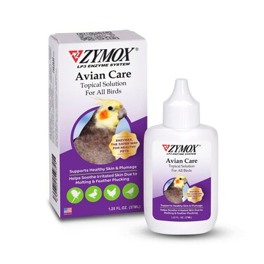 ZYMOX Avian Care Topical Solution w/o Hydrocortisone - 1.25 oz