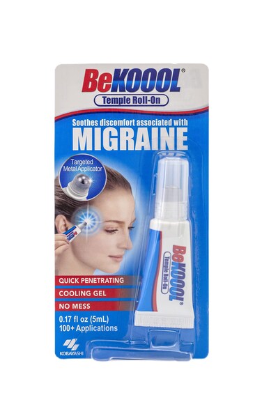 BeKoool Migraine Roll-On Gel, 1 Count
