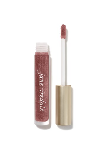 jane iredale HydroPure Hyaluronic Lip Gloss   Hydrating Gloss Plumps, Exfoliates and Smooths   Non-Sticky   Vanilla Scent   Vegan and Cruelty Free