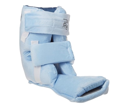 Skil-Care Heel-Float Plus, Medium, 4" Wide - Zero Pressure Heel Off-Loading, Extended Foot Support, Gel Insert, Cozy Cloth Fabric, 503045