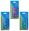 Set of 3 Daily Jumbo Plastic Pill Box (Includes 3 Boxes-Blue, Green, Purple)