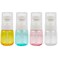 AUEAR, 4 Pcs 30ml Spray Bottles Plastic Empty Travel Refillable Mist for Skincare Makeup Hair Cleaning Lotion Perfume